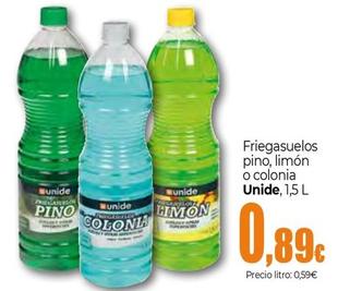 Oferta de Unide - Friegasuelos Pino por 0,89€ en Unide Market