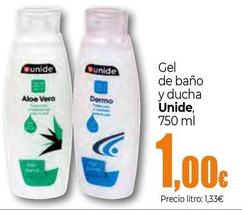 Oferta de Unide - Gel De Baño Y Ducha por 1€ en Unide Market