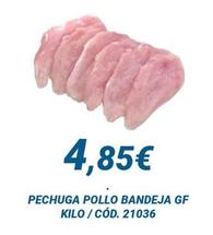 Oferta de Pechuga de pollo por 4,85€ en Dialsur Cash & Carry