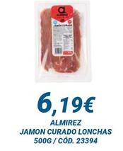Oferta de Jamón curado por 6,19€ en Dialsur Cash & Carry