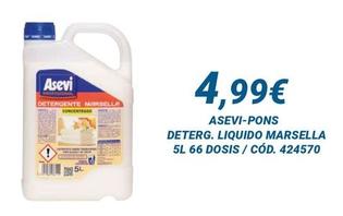Oferta de Detergente líquido por 4,99€ en Dialsur Cash & Carry