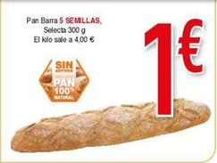 Oferta de Pan por 1€ en Masymas