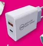 Oferta de Plin - Cargador 20W USB-C Y USB-A por 7,4€ en Folder