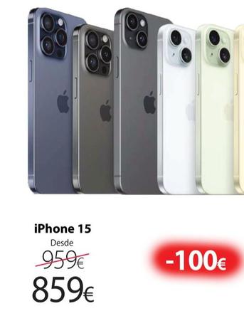 Oferta de IPhone por 859€ en Ecomputer