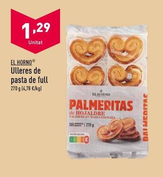 Oferta de El Horno - Ulleres De Pasta De Full por 1,29€ en ALDI