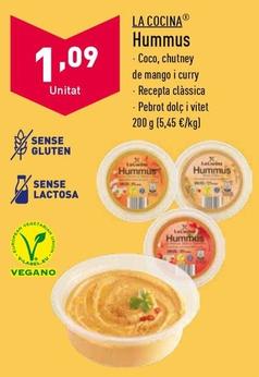 Oferta de La Cocina - Hummus por 1,09€ en ALDI