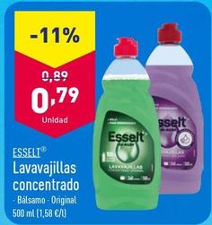 Oferta de Esselt - Lavavajillas Concentrado por 0,79€ en ALDI