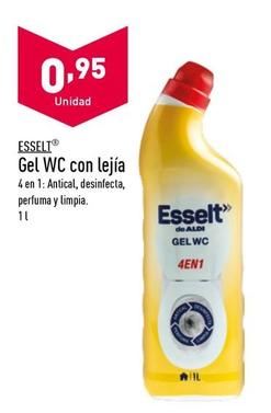Oferta de Esselt - Gel Wc Con Lejía por 0,95€ en ALDI