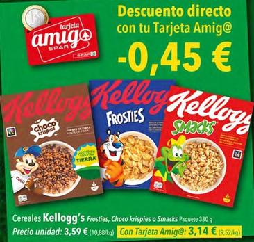 Oferta de Cereales por 3,59€ en SPAR