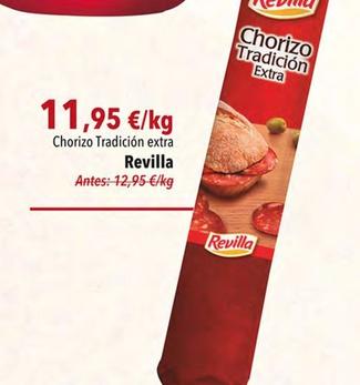 Oferta de Chorizo por 11,95€ en SPAR