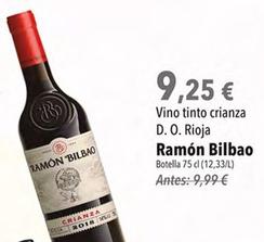 Oferta de Vino tinto por 9,25€ en SPAR