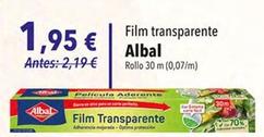 Oferta de Film transparente por 1,95€ en SPAR