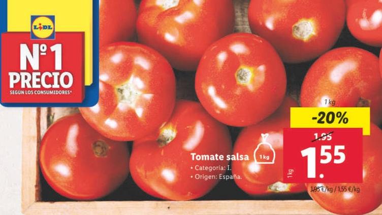 Oferta de Tomate Salsa por 1,55€ en Lidl