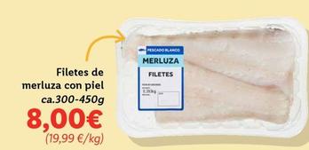 Oferta de Filetes De Merluza Con Piel por 8€ en Lidl