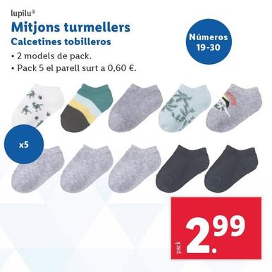 Oferta de Lupilu - Calcetines Tobilleros por 3,39€ en Lidl