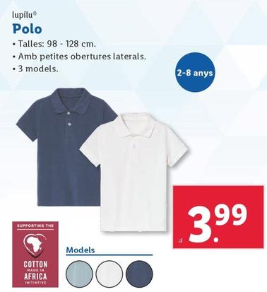 Oferta de Lupilu - Polo por 4,49€ en Lidl