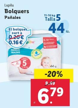 Oferta de Lupilu - Pañales por 6,79€ en Lidl