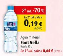 Oferta de Agua por 0,64€ en Marina Rinaldi