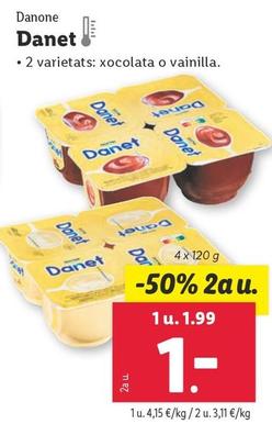 Oferta de Danone - Danet por 1,99€ en Lidl