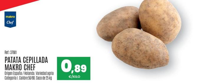 Oferta de Patatas por 0,89€ en Makro