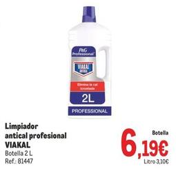 Oferta de Viakal - Limpiador Antical Profesional por 6,19€ en Makro