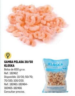 Oferta de Kloska - Gamba Pelada en Makro