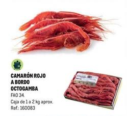 Oferta de Camarón Rojo A Bordo Octogamba en Makro