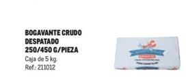 Oferta de Bogavante Crudo Despatado en Makro