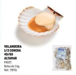 Oferta de Altamar - Volandeira 1/2 Concha en Makro