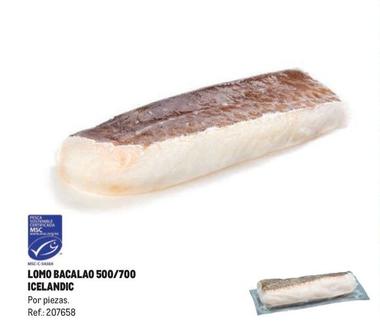 Oferta de Lomo Bacalao Icelandic en Makro