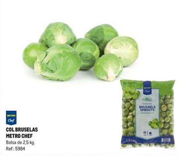 Oferta de Metro Chef - Col Bruselas en Makro