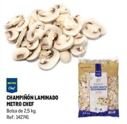 Oferta de Metro Chef - Champiñón Laminado  en Makro