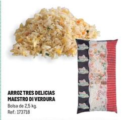 Oferta de  Maestro Di Verdura - Arroz Tres Delicias en Makro