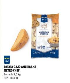 Oferta de Metro Chef - Patata Gajo Americana  en Makro