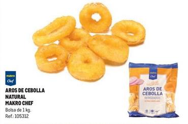 Oferta de Makro Chef - Aros De Cebolla Natural en Makro