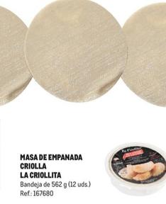 Oferta de La Criollita - Masa De Empanada Criolla  en Makro