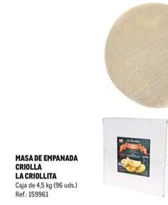 Oferta de La Criollita - Masa De Empanada Criolla en Makro