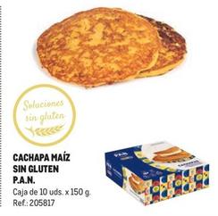 Oferta de Pan - Cachapa Maíz Sin Gluten en Makro