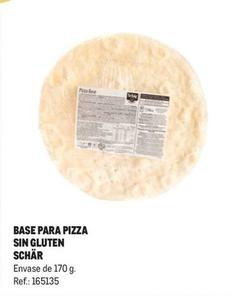 Oferta de Schär - Base Para Pizza Sin Gluten en Makro