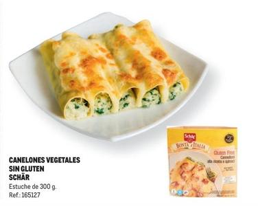 Oferta de Schär - Canelones Vegetales Sin Gluten en Makro