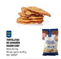 Oferta de Makro Chef - Tortillitas De Camarón en Makro