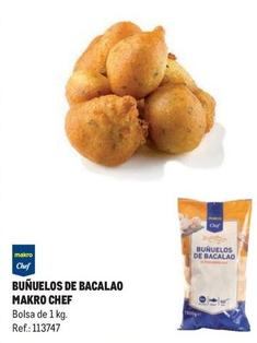 Oferta de  Makro Chef - Buñuelos De Bacalao en Makro