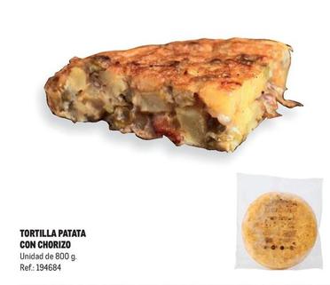 Oferta de Tortilla Patata Con Chorizo en Makro