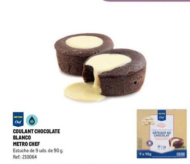 Oferta de Metro Chef -  Coulant Chocolate Blanco en Makro