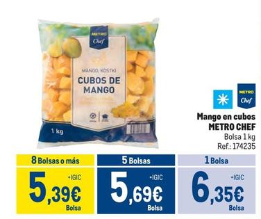 Oferta de Metro Chef - Mango En Cubos  por 6,35€ en Makro
