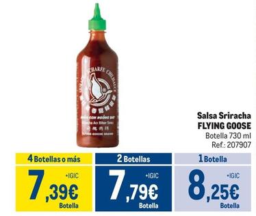 Oferta de Flying Goose - Salsa Sriracha por 8,25€ en Makro