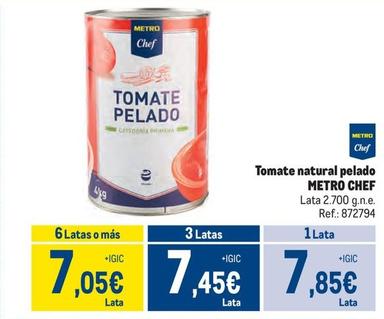 Oferta de Tomate natural por 7,85€ en Makro