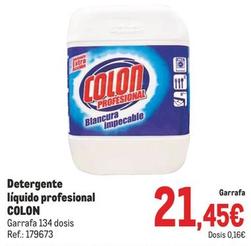 Oferta de Detergente gel por 21,45€ en Makro