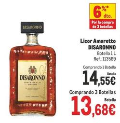 Oferta de Disaronno - Licor Amaretto por 14,55€ en Makro