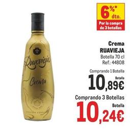 Oferta de Ruavieja - Crema por 10,89€ en Makro